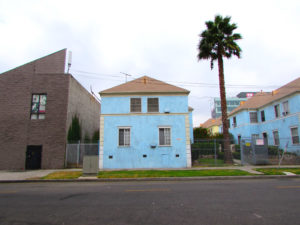 blue house