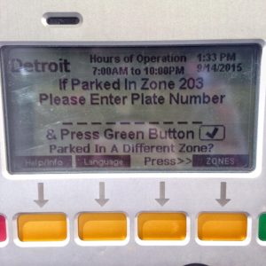 Park Detroit Kiosk